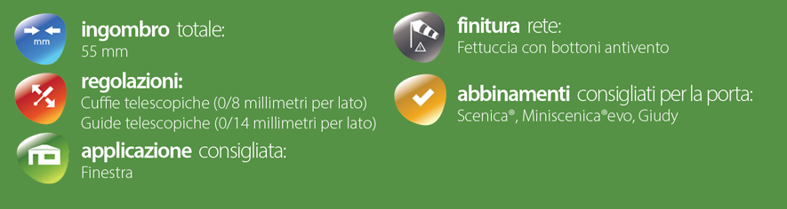 descrizione generica zanzariere tradizionali rosy